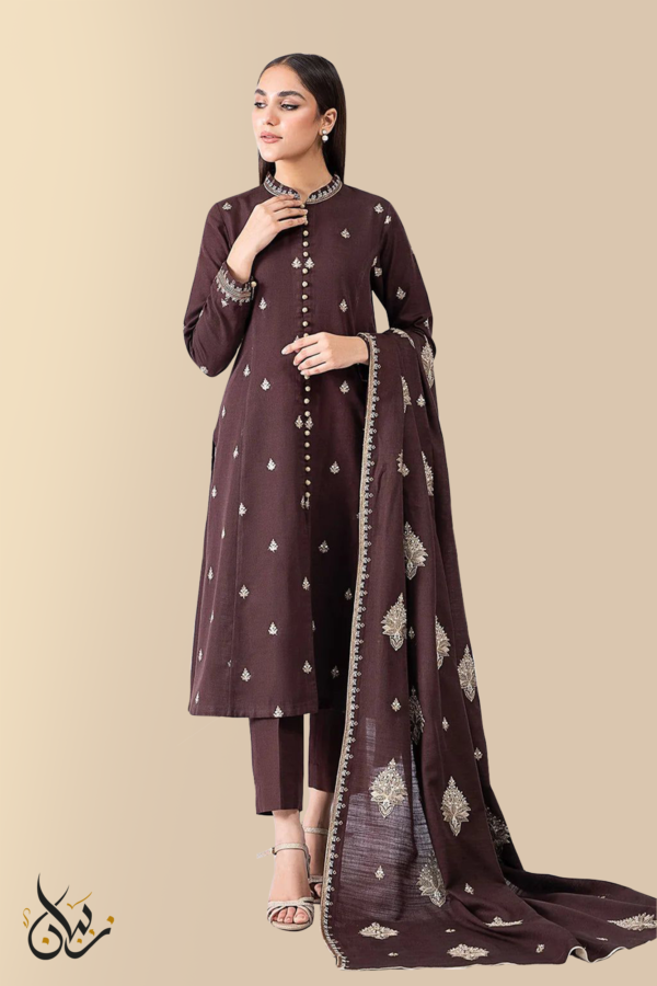 3PC LAWN EMBROIDERED SUIT - Image 2